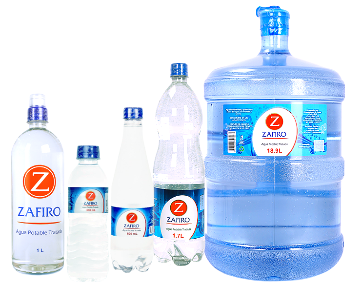 Agua purificada - Agua Zafiro